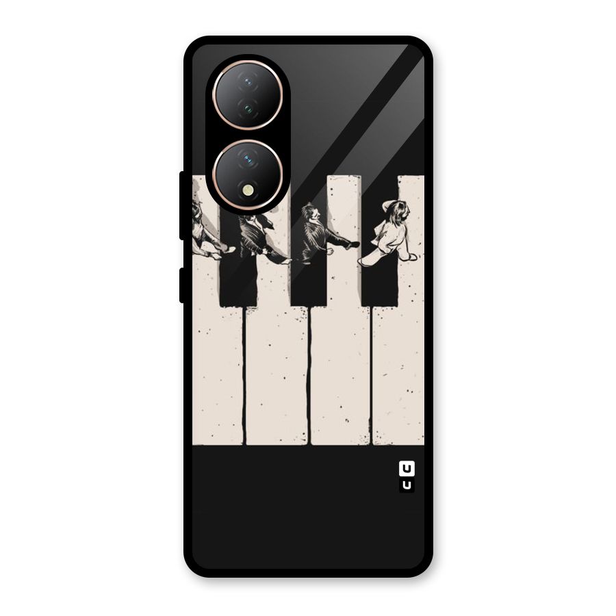 Talk A Walk Glass Back Case for Vivo Y100A