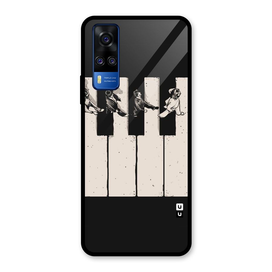 Talk A Walk Glass Back Case for Vivo Y31