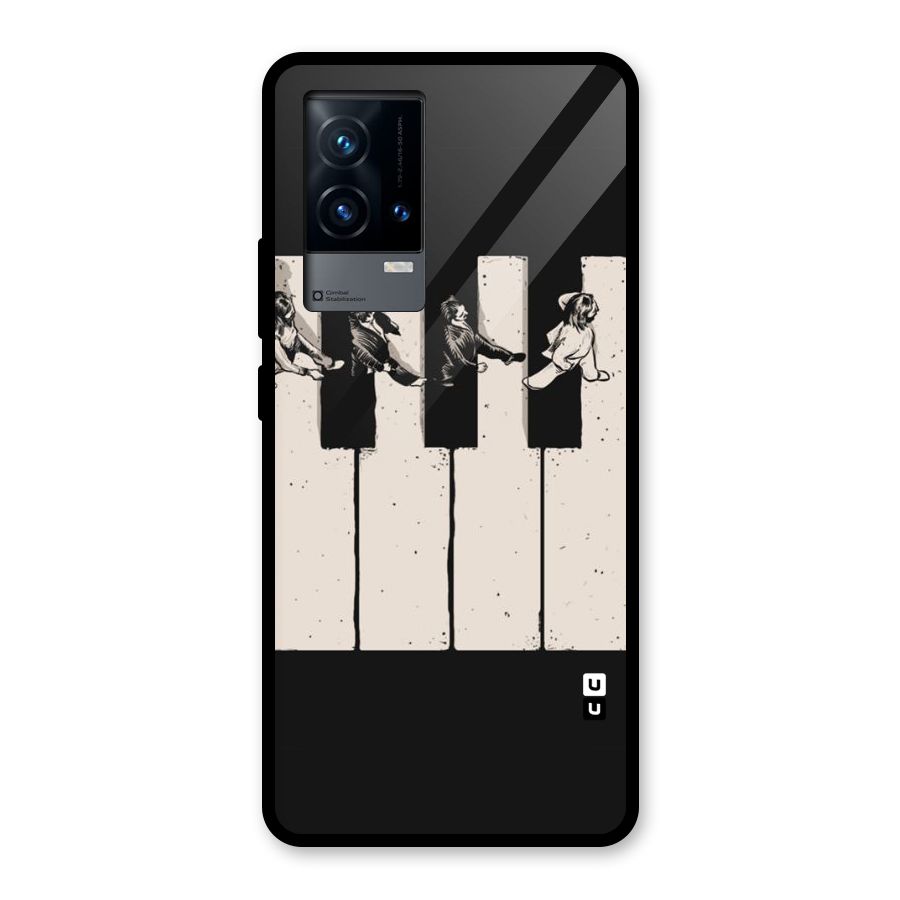 Talk A Walk Glass Back Case for iQOO 9 5G