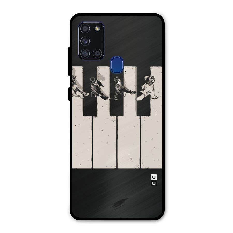 Talk A Walk Metal Back Case for Galaxy A21s