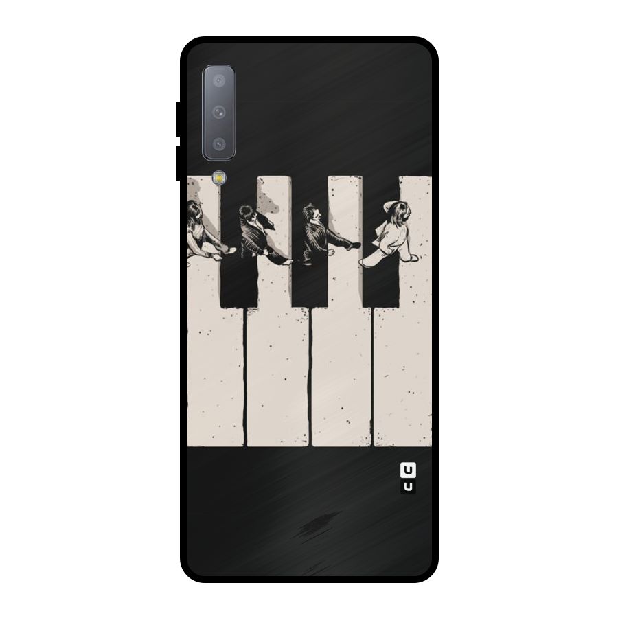 Talk A Walk Metal Back Case for Galaxy A7 (2018)