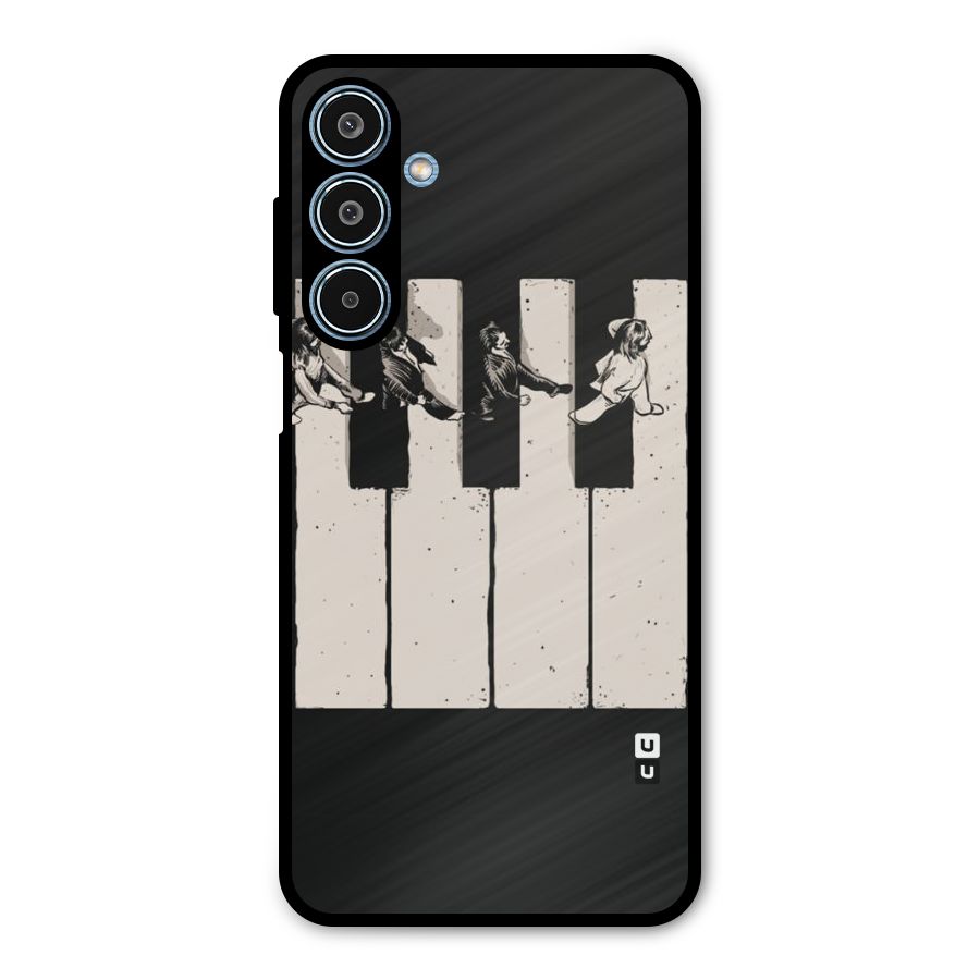 Talk A Walk Metal Back Case for Galaxy M35