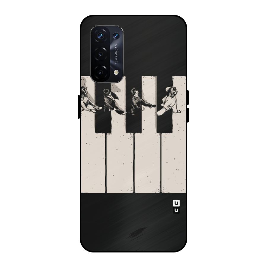 Talk A Walk Metal Back Case for Oppo A74 5G