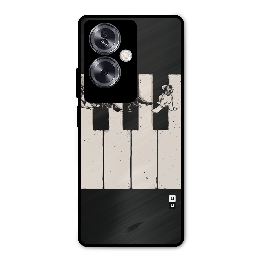 Talk A Walk Metal Back Case for Oppo A79 5G