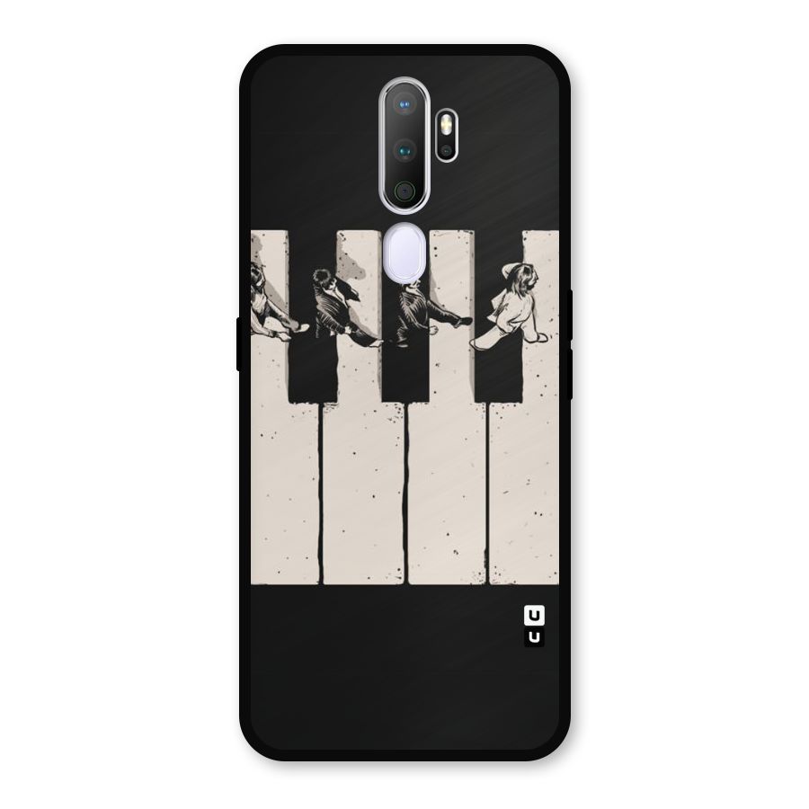Talk A Walk Metal Back Case for Oppo A9 (2020)