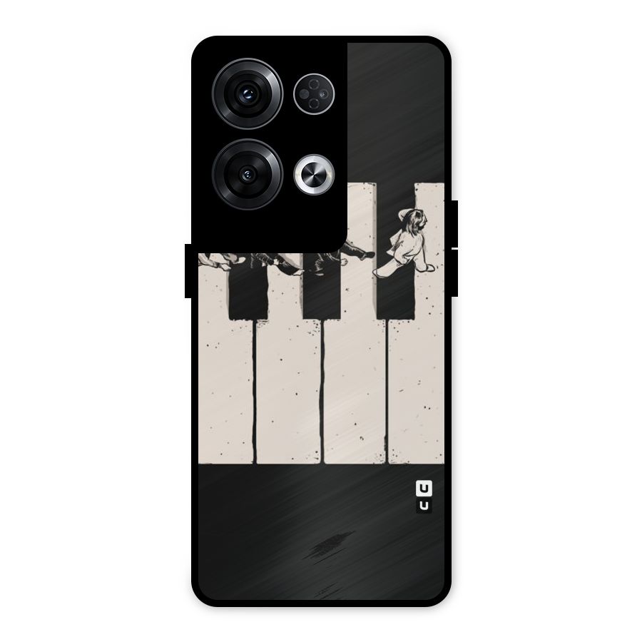 Talk A Walk Metal Back Case for Oppo Reno8 Pro 5G
