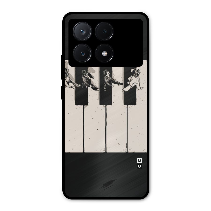 Talk A Walk Metal Back Case for Poco X6 Pro
