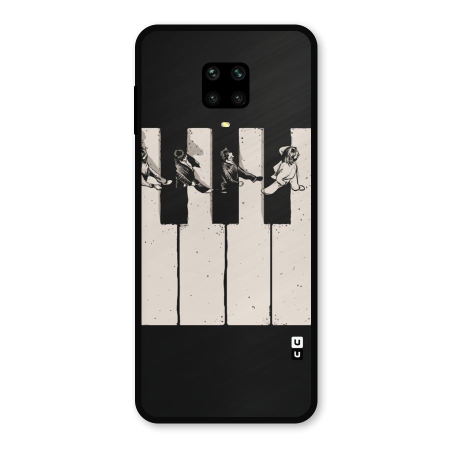 Talk A Walk Metal Back Case for Redmi Note 9 Pro