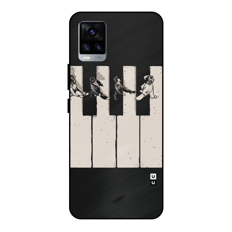 Talk A Walk Metal Back Case for Vivo V20 2021