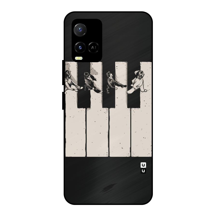 Talk A Walk Metal Back Case for Vivo Y21A