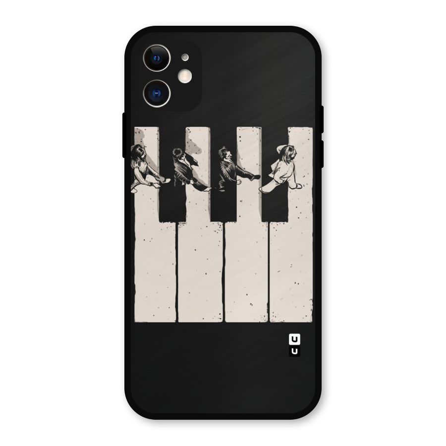 Talk A Walk Metal Back Case for iPhone 11