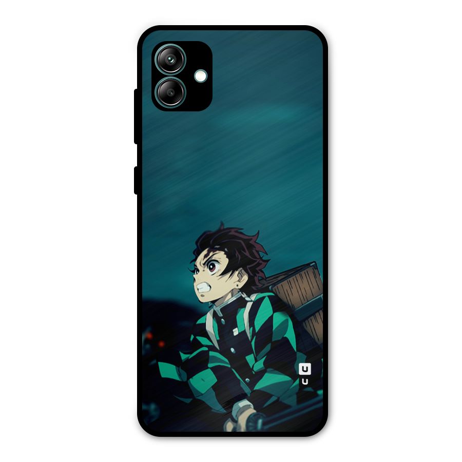 Tanjiro demon slayer Metal Back Case for Galaxy A04