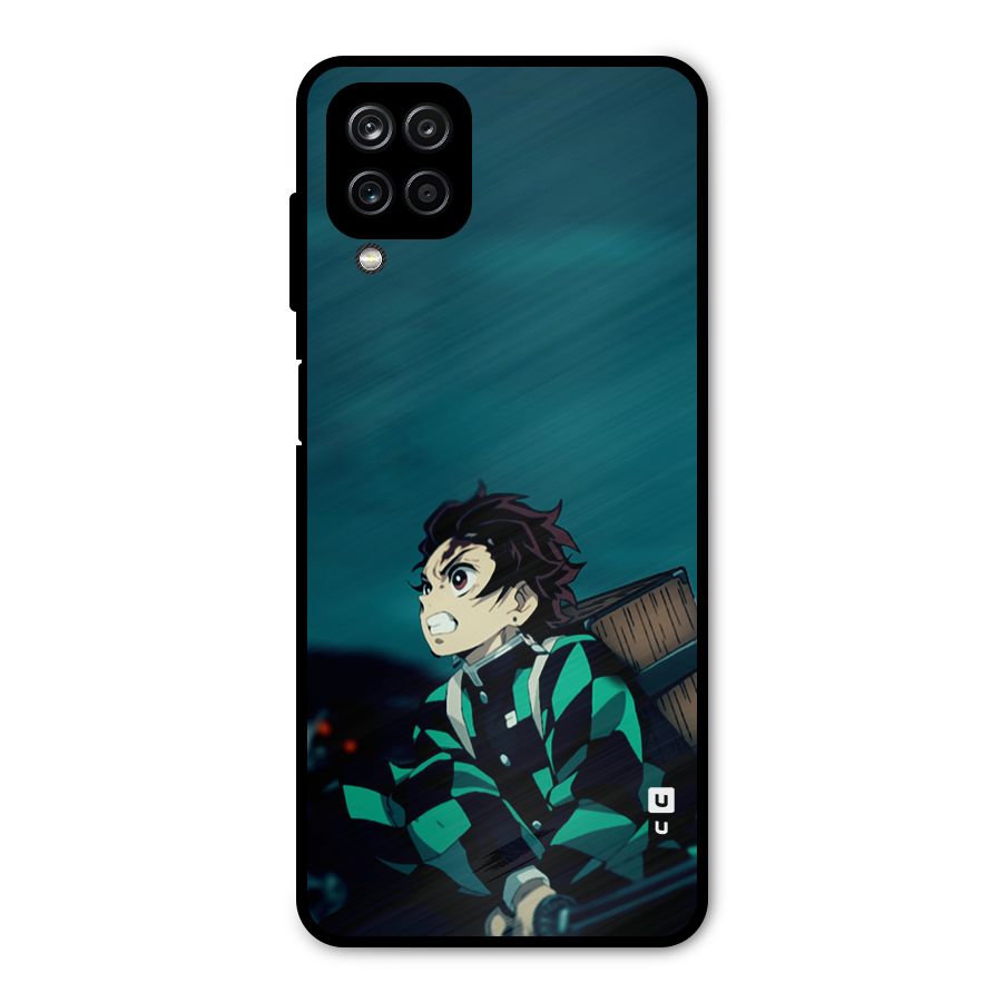 Tanjiro demon slayer Metal Back Case for Galaxy A12