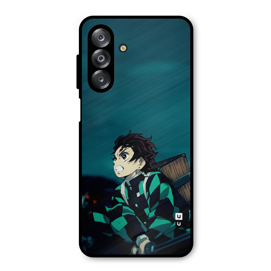 Tanjiro demon slayer Metal Back Case for Galaxy A26