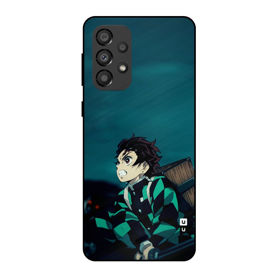 Tanjiro demon slayer Metal Back Case for Galaxy A33 5G