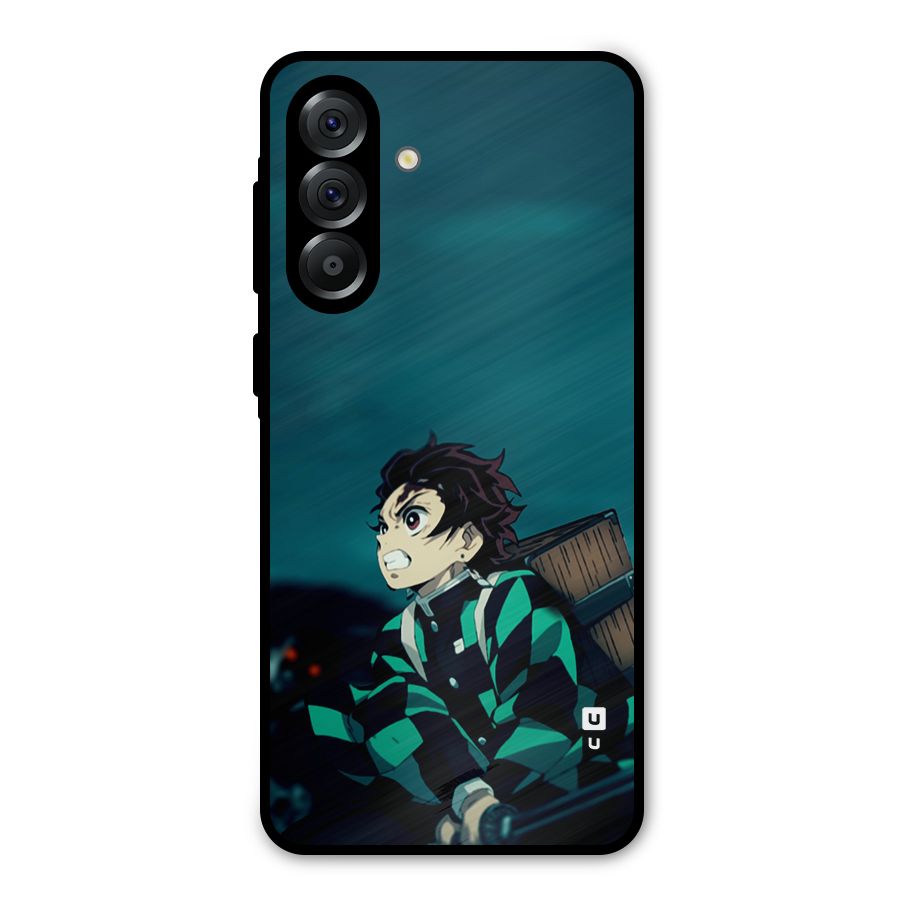 Tanjiro demon slayer Metal Back Case for Galaxy A36