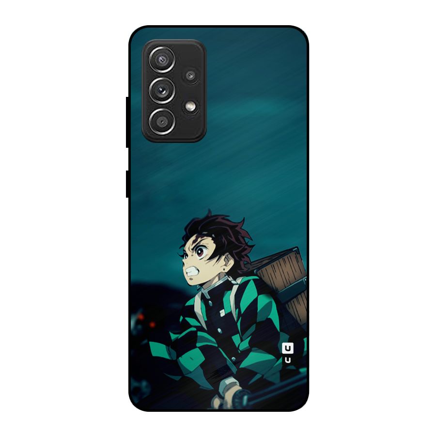 Tanjiro demon slayer Metal Back Case for Galaxy A52