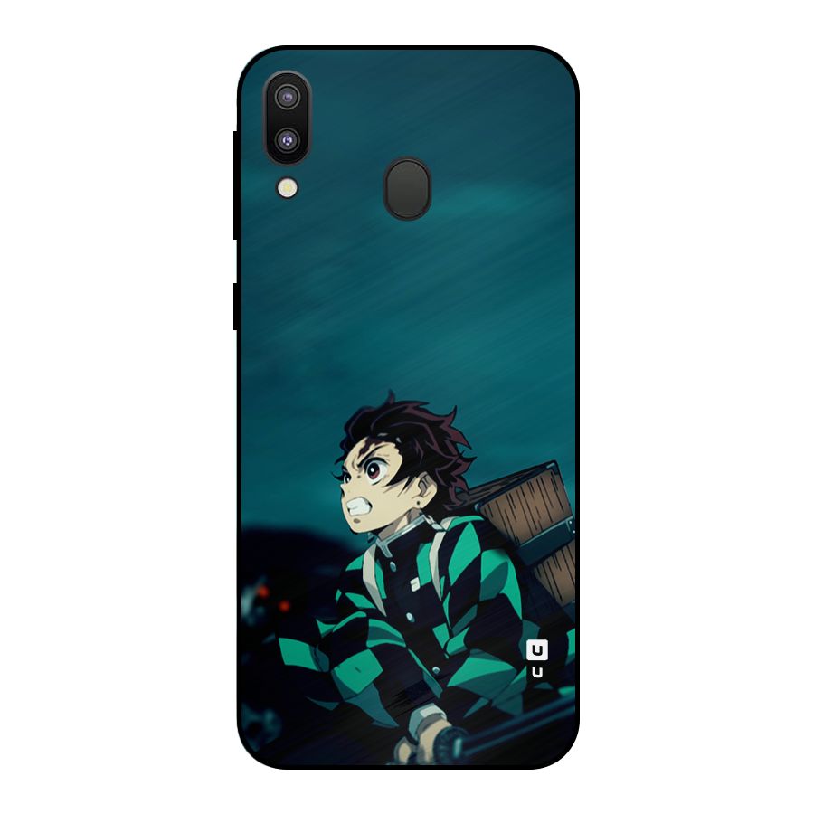 Tanjiro demon slayer Metal Back Case for Galaxy M20