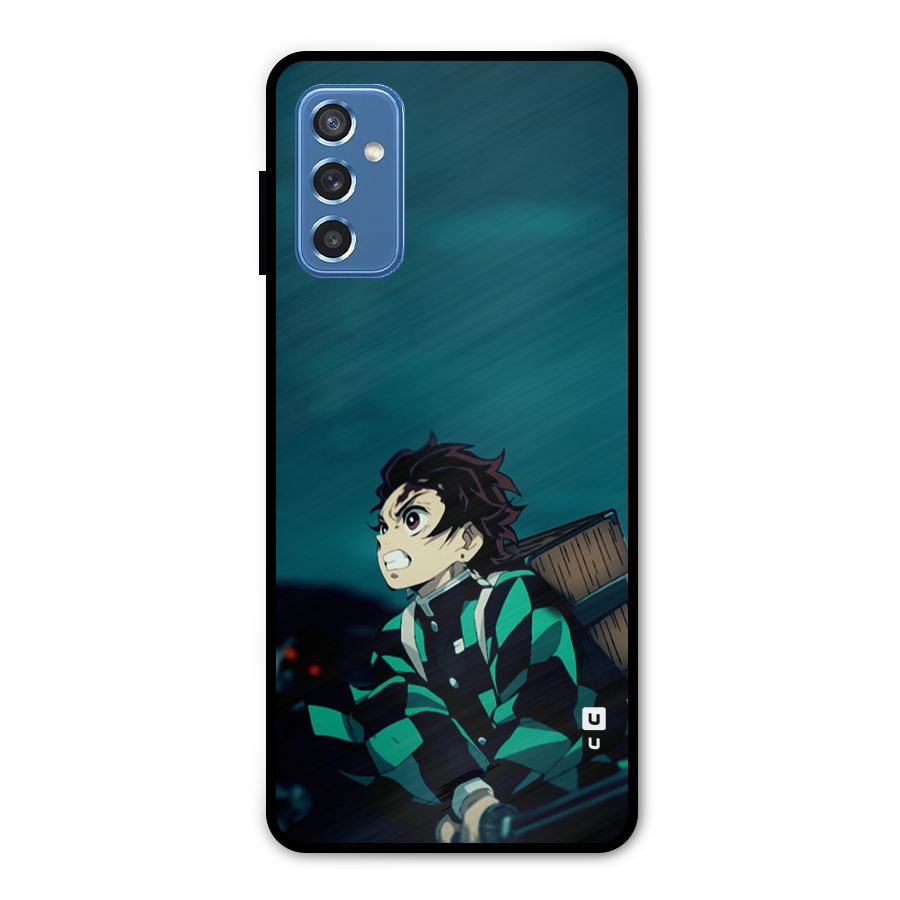 Tanjiro demon slayer Metal Back Case for Galaxy M52 5G
