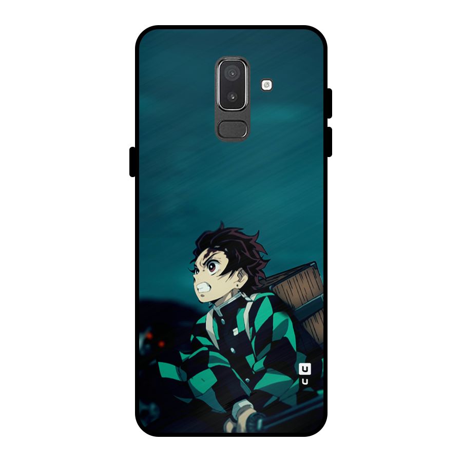 Tanjiro demon slayer Metal Back Case for Galaxy On8 (2018)