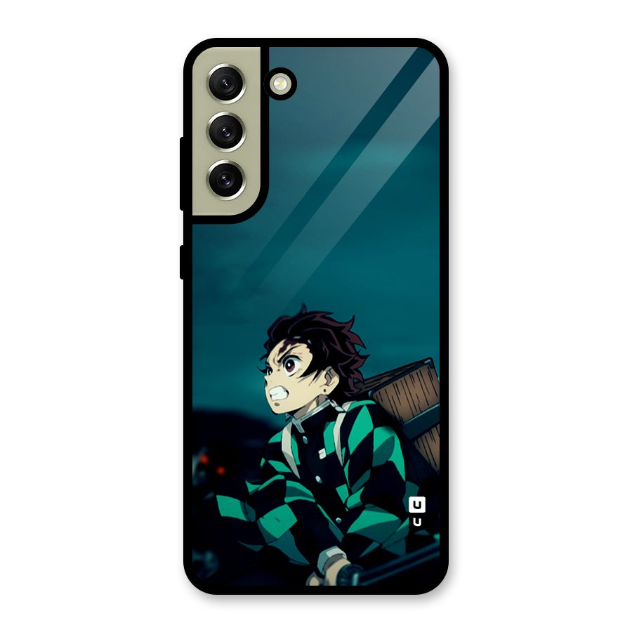 Tanjiro demon slayer Metal Back Case for Galaxy S21 FE 5G (2023)