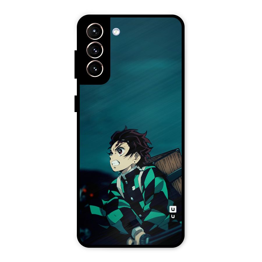 Tanjiro demon slayer Metal Back Case for Galaxy S21 Plus