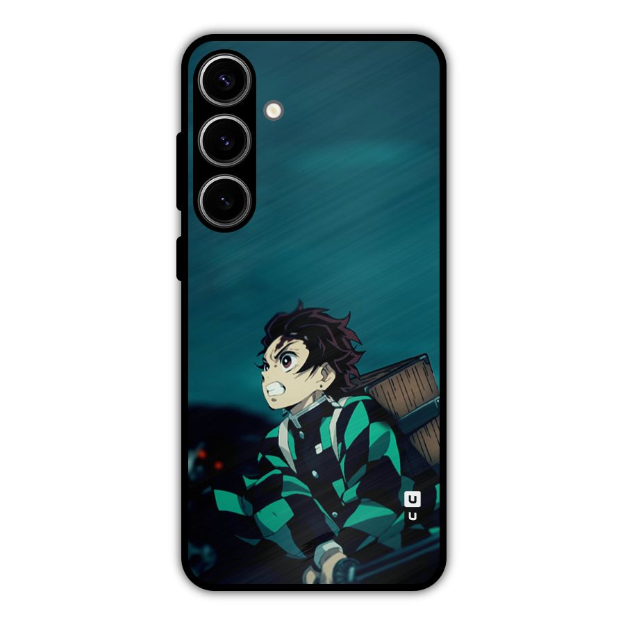 Tanjiro demon slayer Metal Back Case for Galaxy S24 Plus