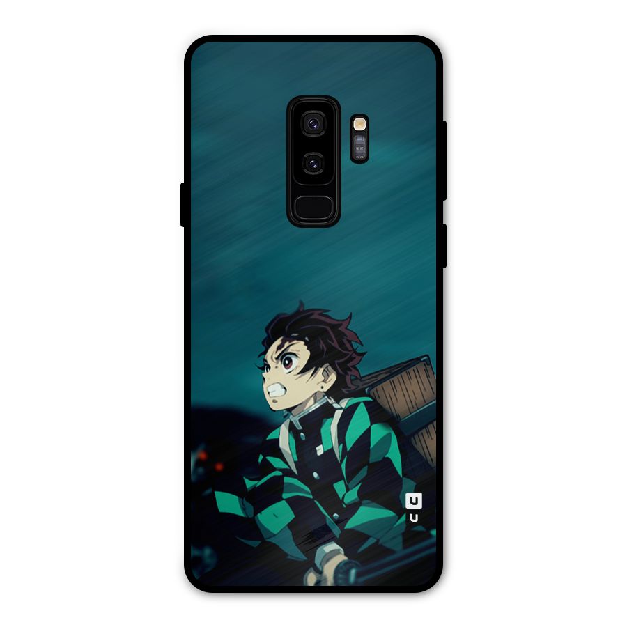 Tanjiro demon slayer Metal Back Case for Galaxy S9 Plus