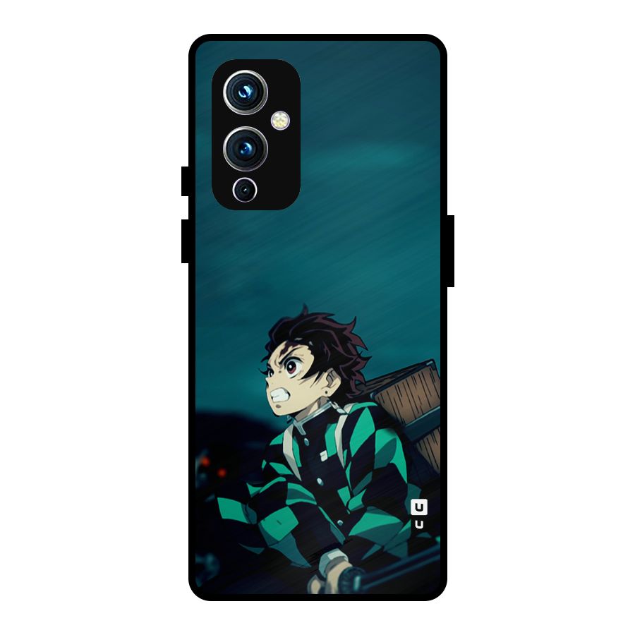 Tanjiro demon slayer Metal Back Case for OnePlus 9