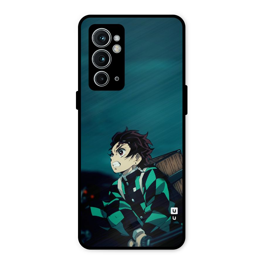 Tanjiro demon slayer Metal Back Case for OnePlus 9RT 5G