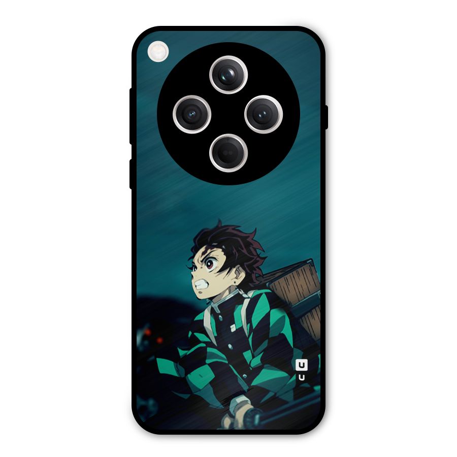 Tanjiro demon slayer Metal Back Case for Oppo Find X8