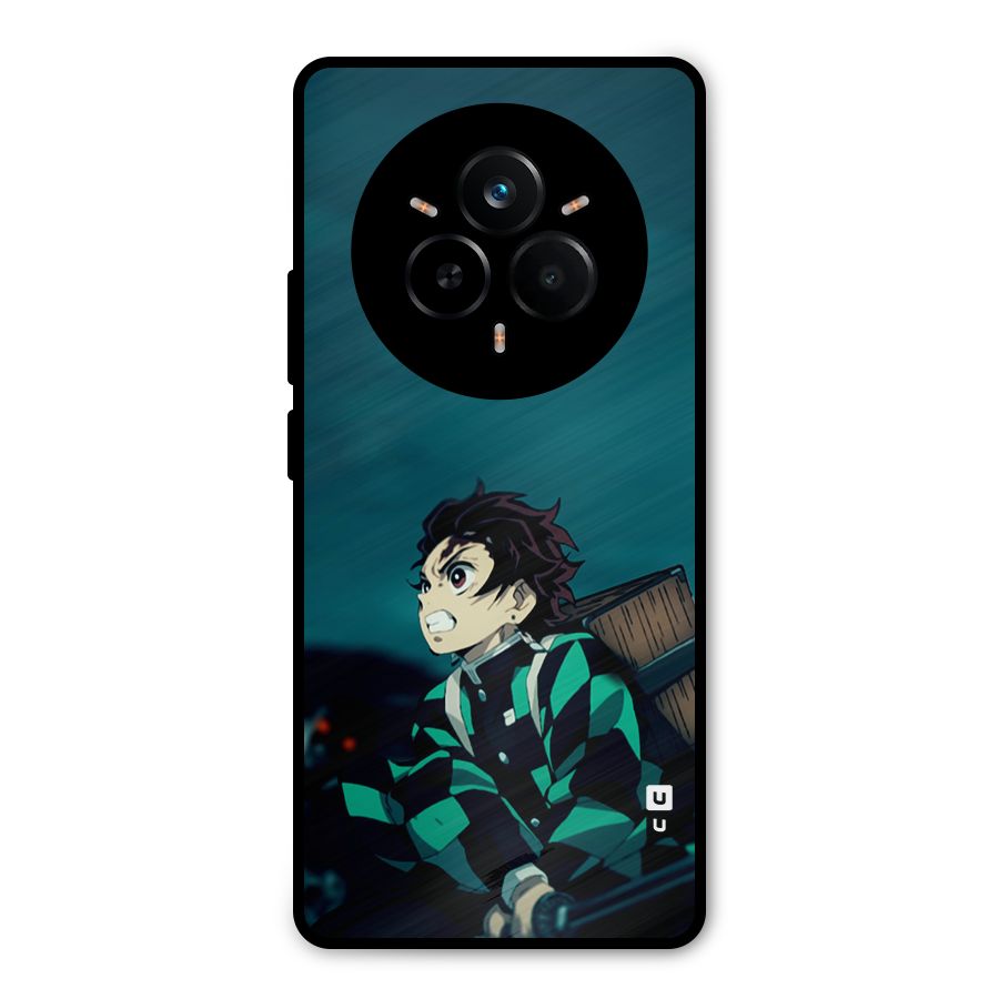 Tanjiro demon slayer Metal Back Case for Realme 14 Pro