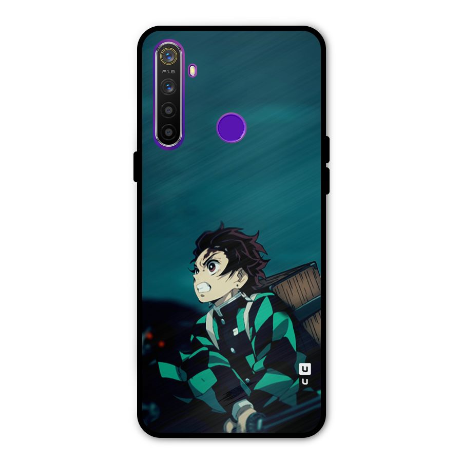 Tanjiro demon slayer Metal Back Case for Realme 5i