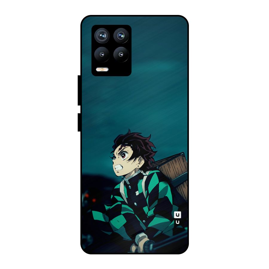 Tanjiro demon slayer Metal Back Case for Realme 8 Pro