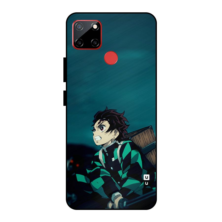 Tanjiro demon slayer Metal Back Case for Realme C12