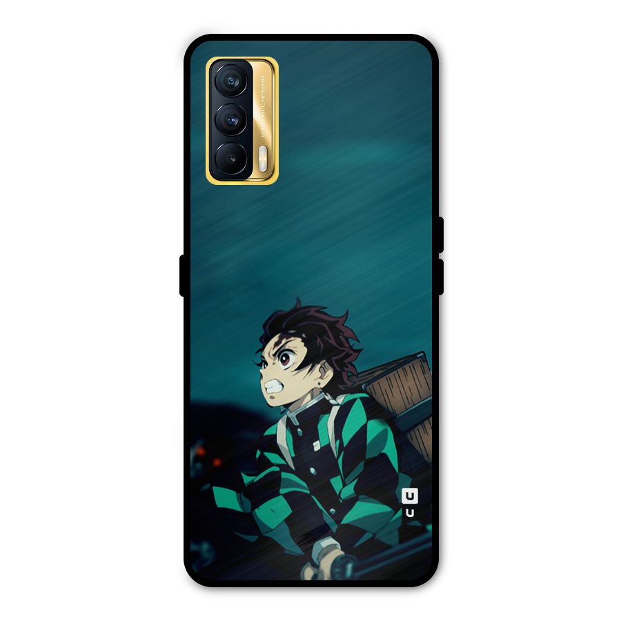 Tanjiro demon slayer Metal Back Case for Realme X7