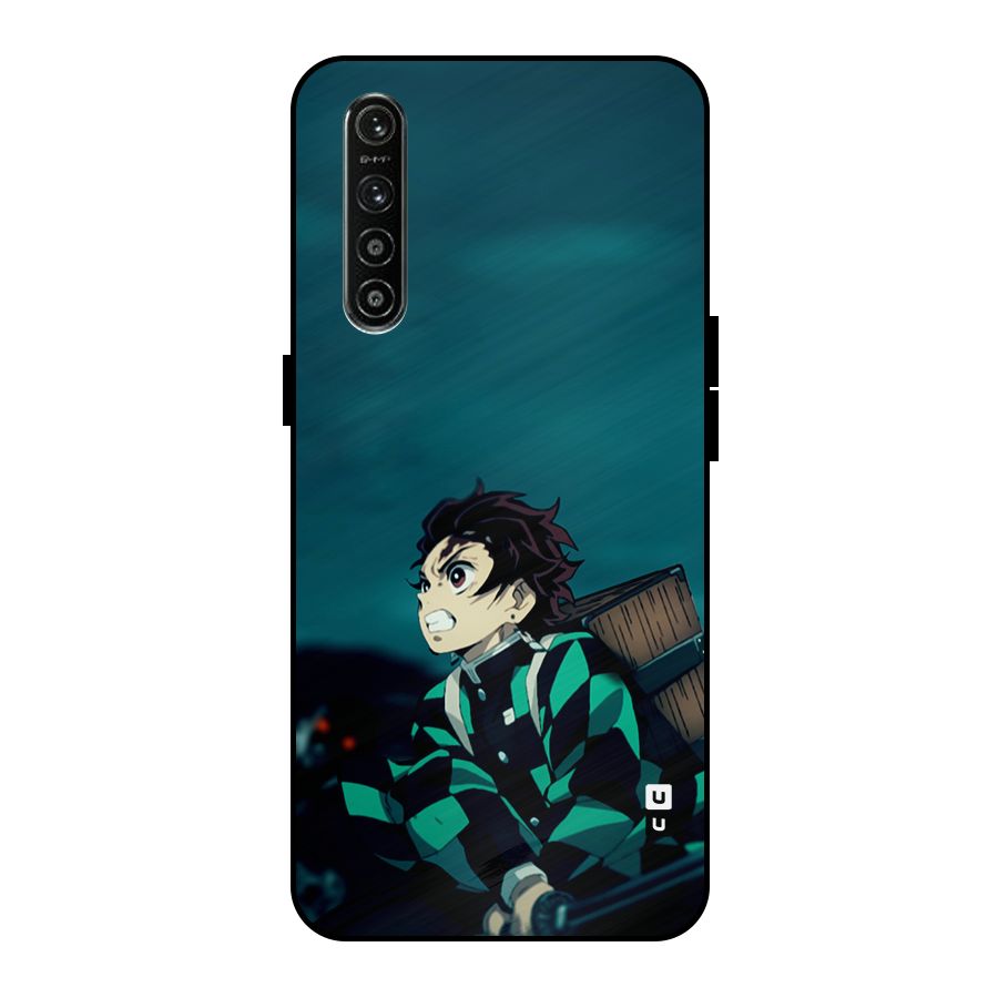 Tanjiro demon slayer Metal Back Case for Realme XT