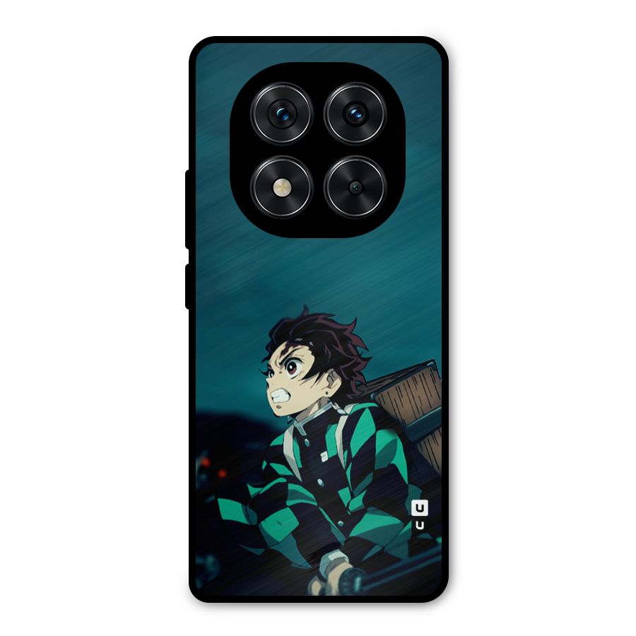 Tanjiro demon slayer Metal Back Case for Redmi Note 14 Pro 5G