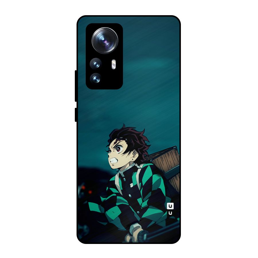 Tanjiro demon slayer Metal Back Case for Xiaomi 12 Pro