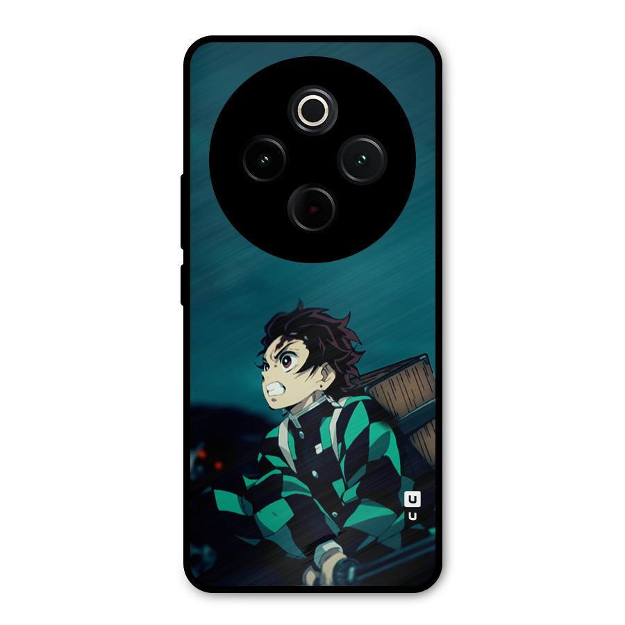 Tanjiro demon slayer Metal Back Case for iQOO Z10