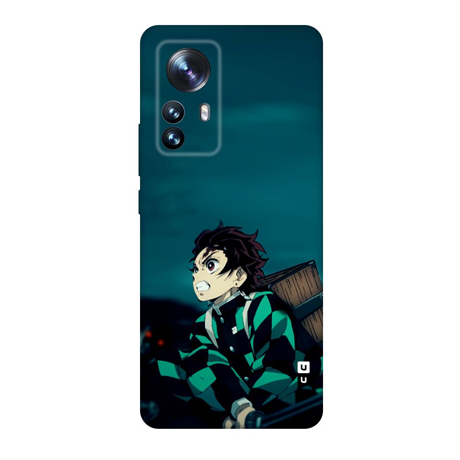 Tanjiro demon slayer Original Polycarbonate Back Case for Xiaomi 12 Pro