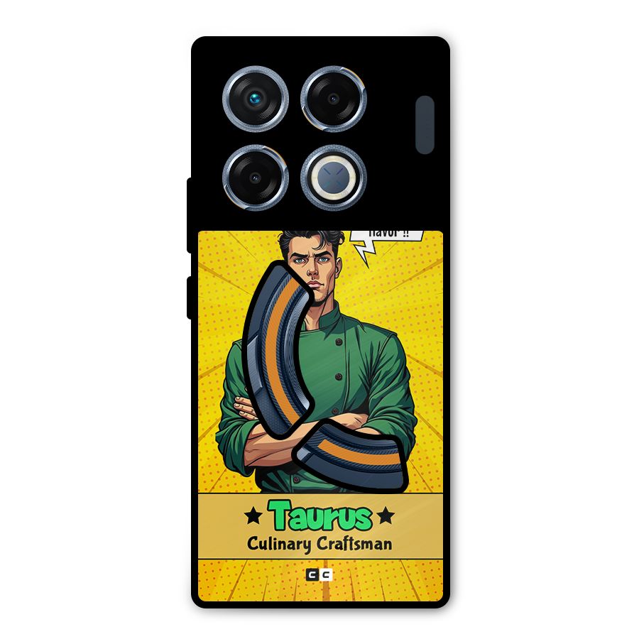 Taurus Craft Metal Back Case for Infinix GT 20 Pro