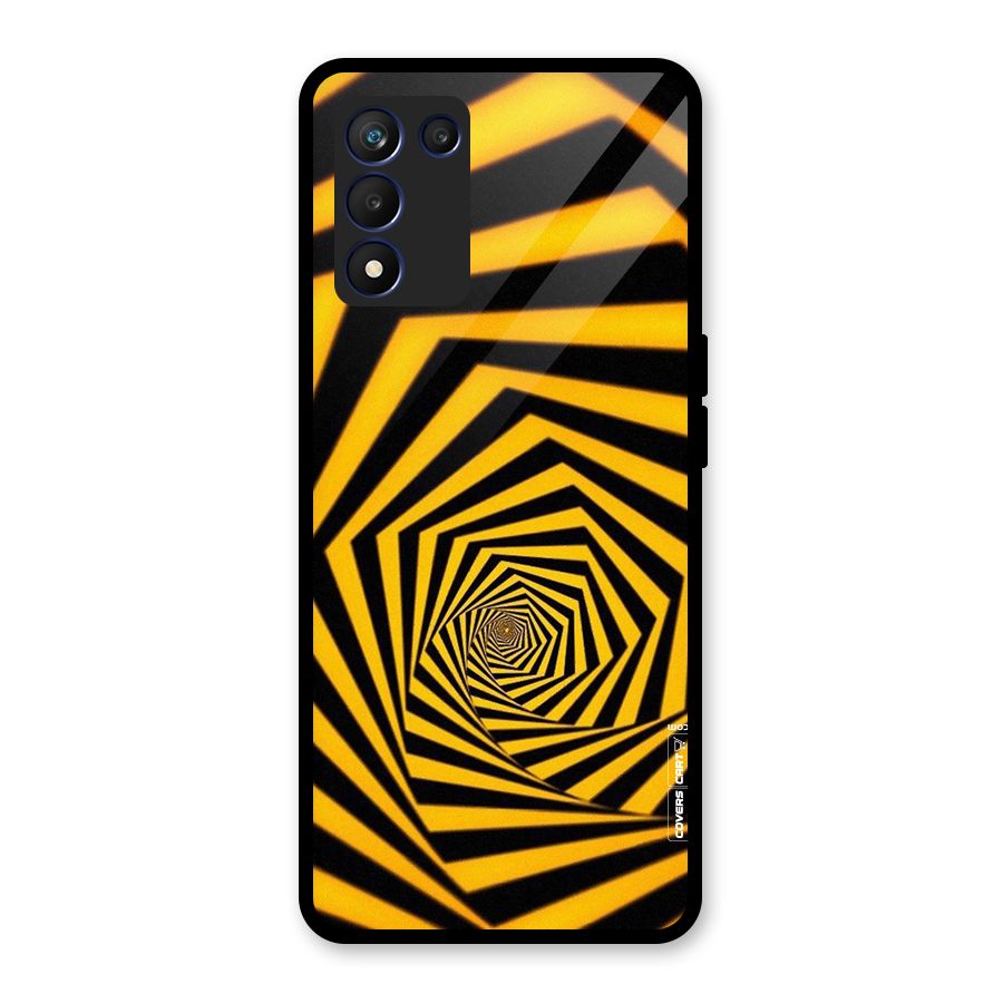 Taxi Pattern Glass Back Case for Realme 9 5G Speed