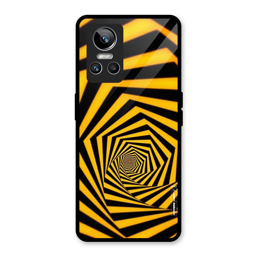Taxi Pattern Glass Back Case for Realme GT Neo 3
