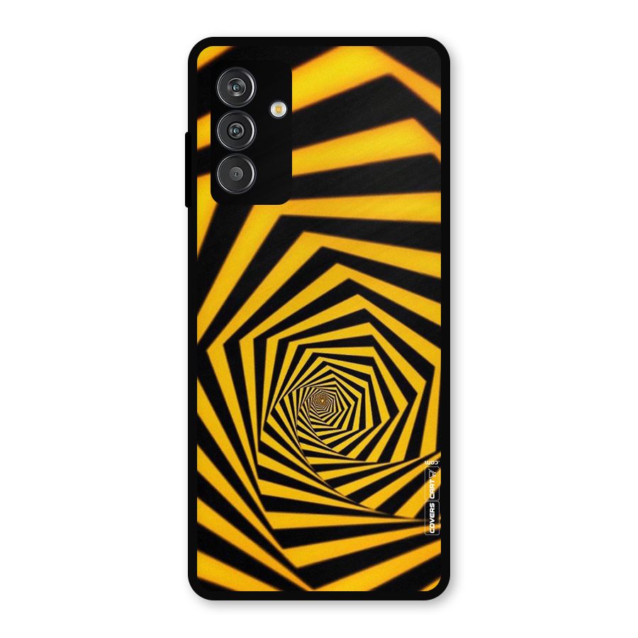 Taxi Pattern Metal Back Case for Galaxy F13