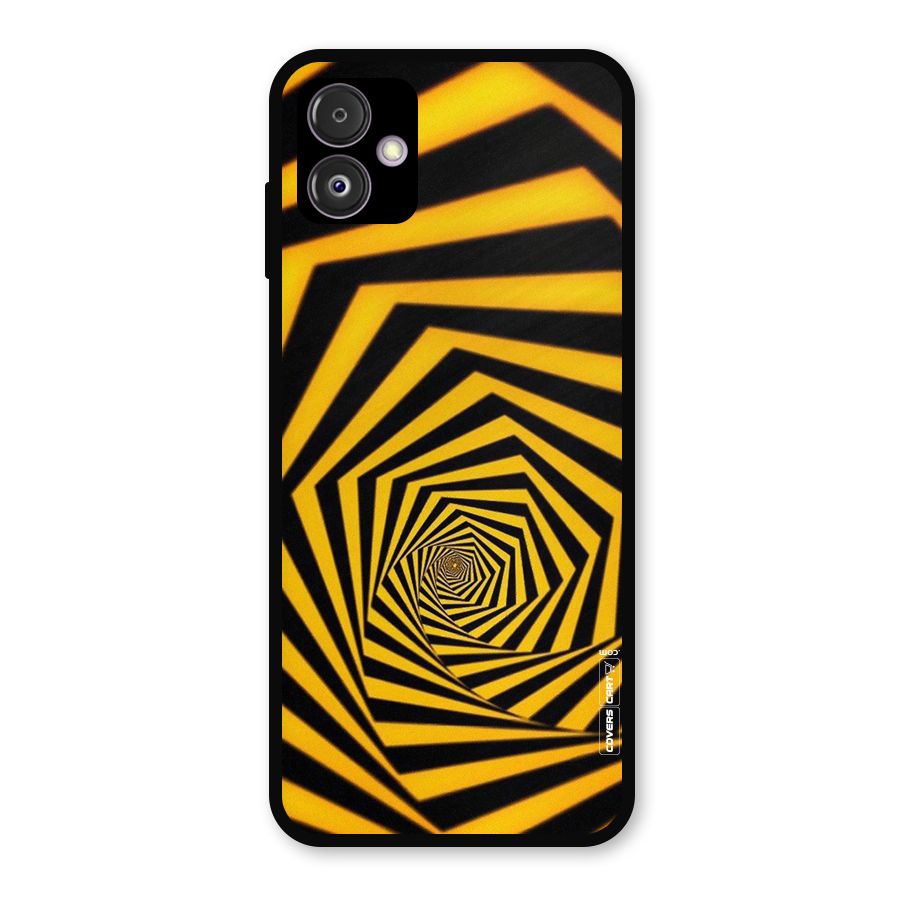 Taxi Pattern Metal Back Case for Galaxy F14