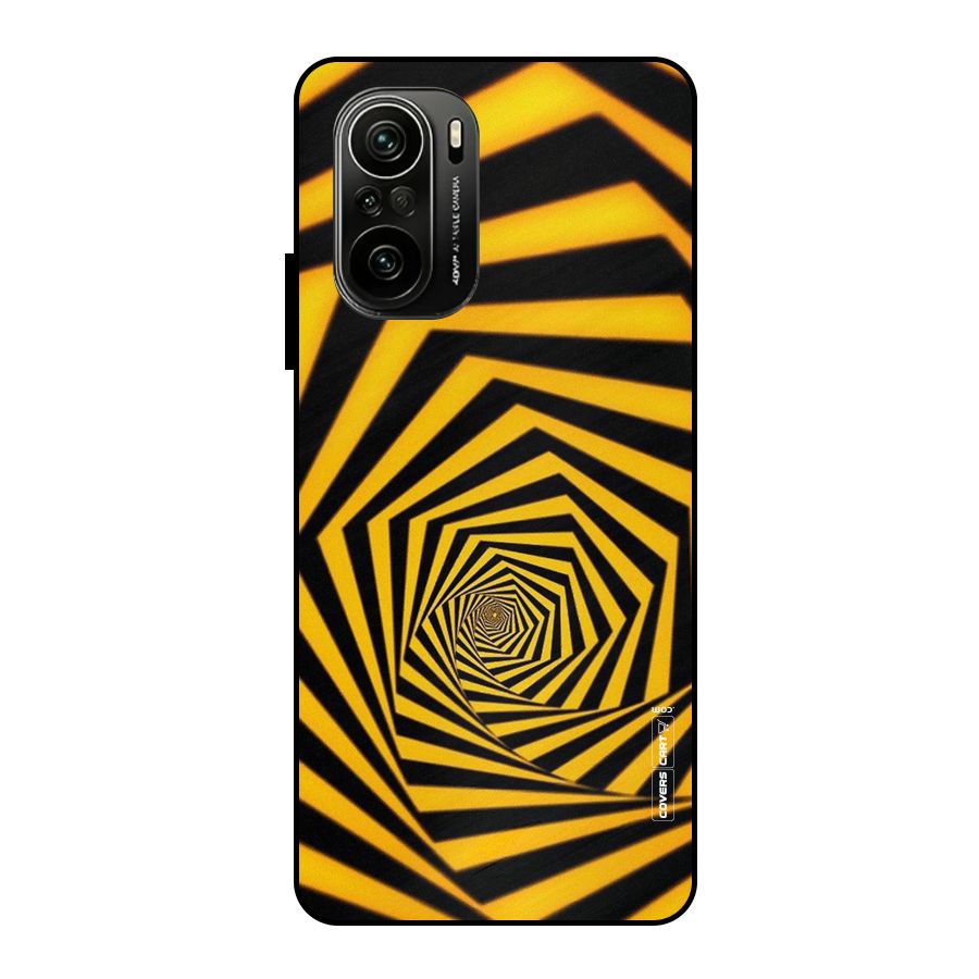 Taxi Pattern Metal Back Case for Mi 11x