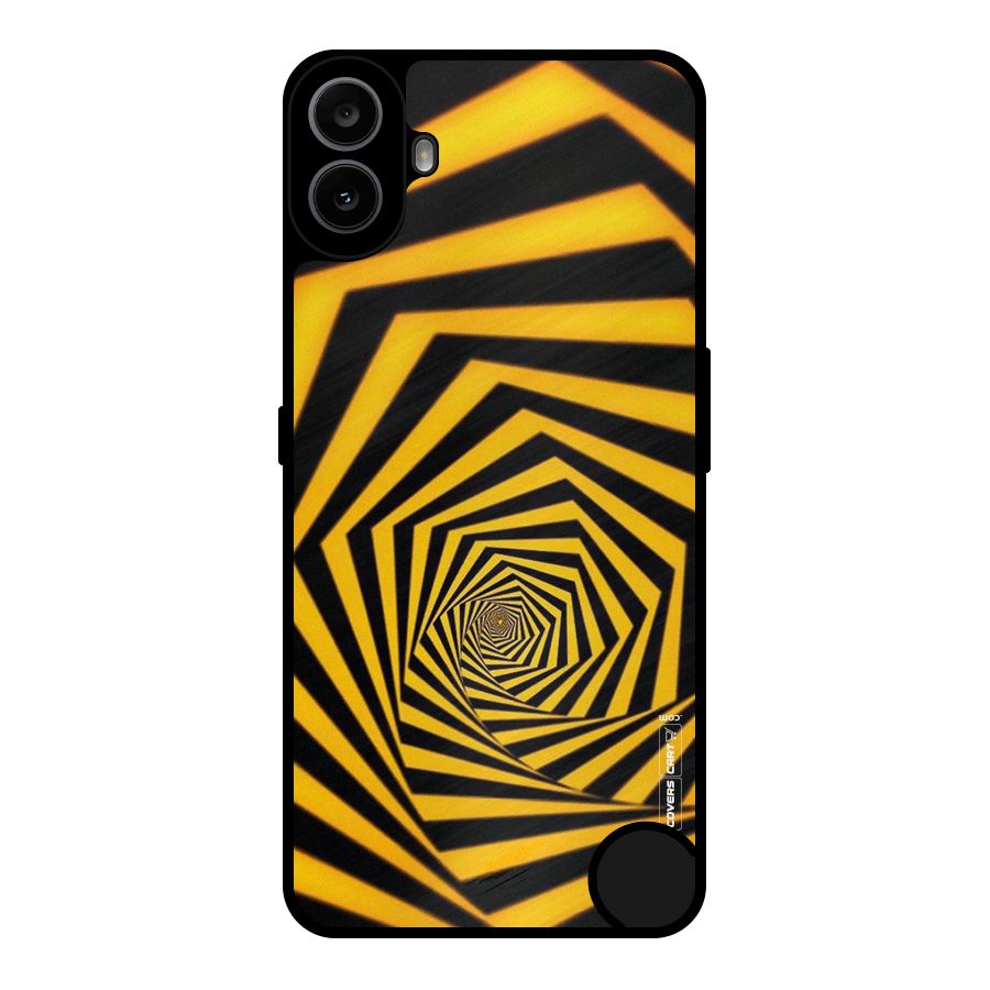 Taxi Pattern Metal Back Case for Nothing CMF Phone 1