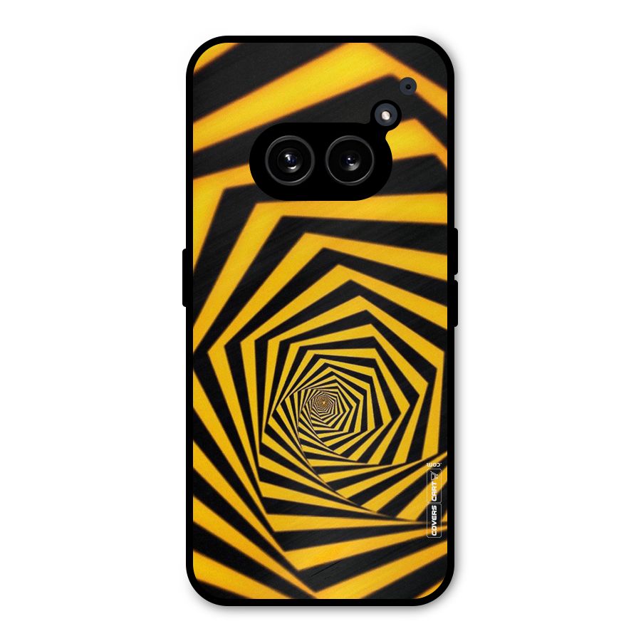 Taxi Pattern Metal Back Case for Nothing Phone 2a Plus