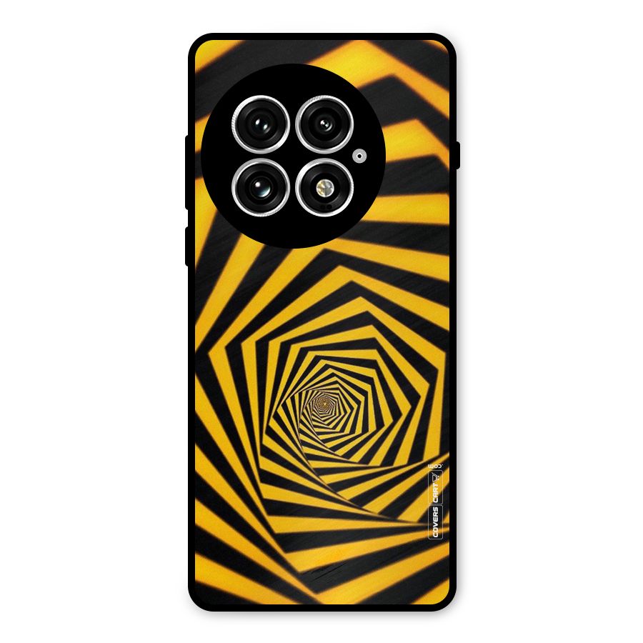 Taxi Pattern Metal Back Case for OnePlus 13